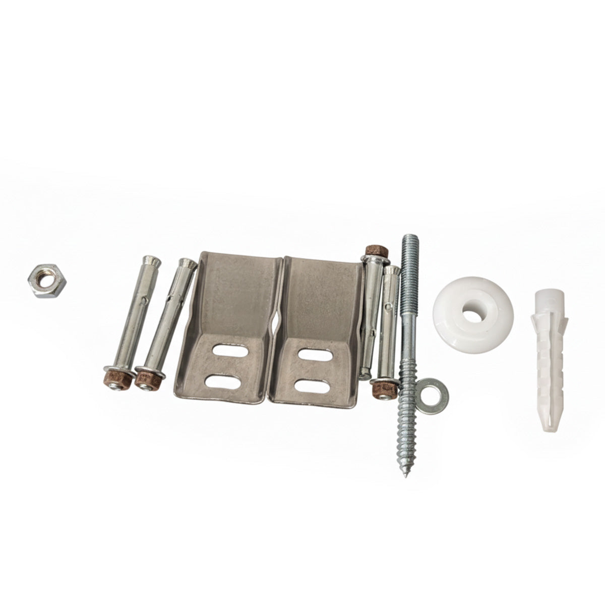 White Modern Rectangle Square Wall Hung Ceramic Basin