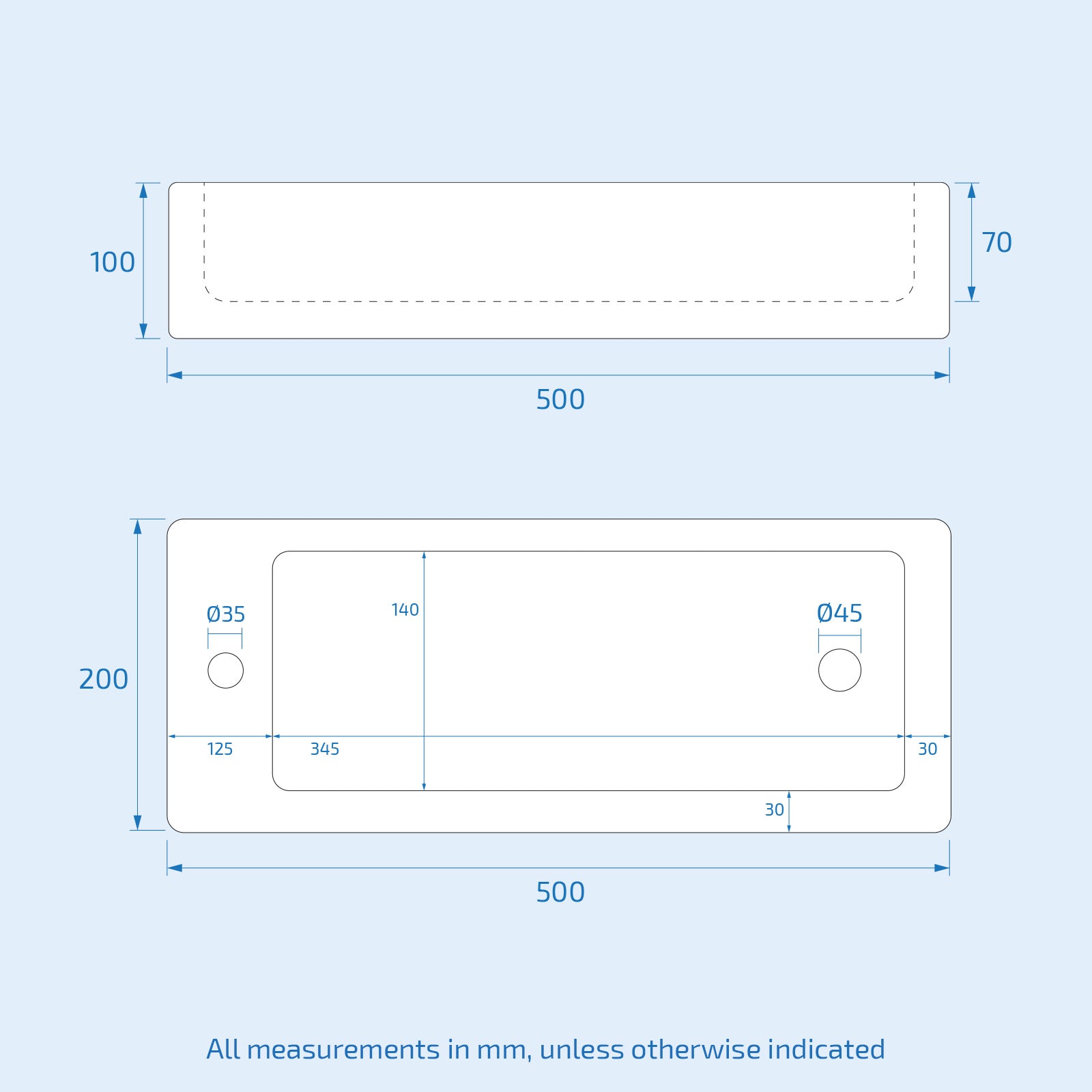 500mm White Water Closet with Basin and Back To Wall Toilet Eslo