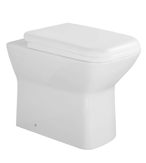 Bretford White 2 in 1 500mm Combined Wash Basin WC Unit & Toilet Rimless Space Save