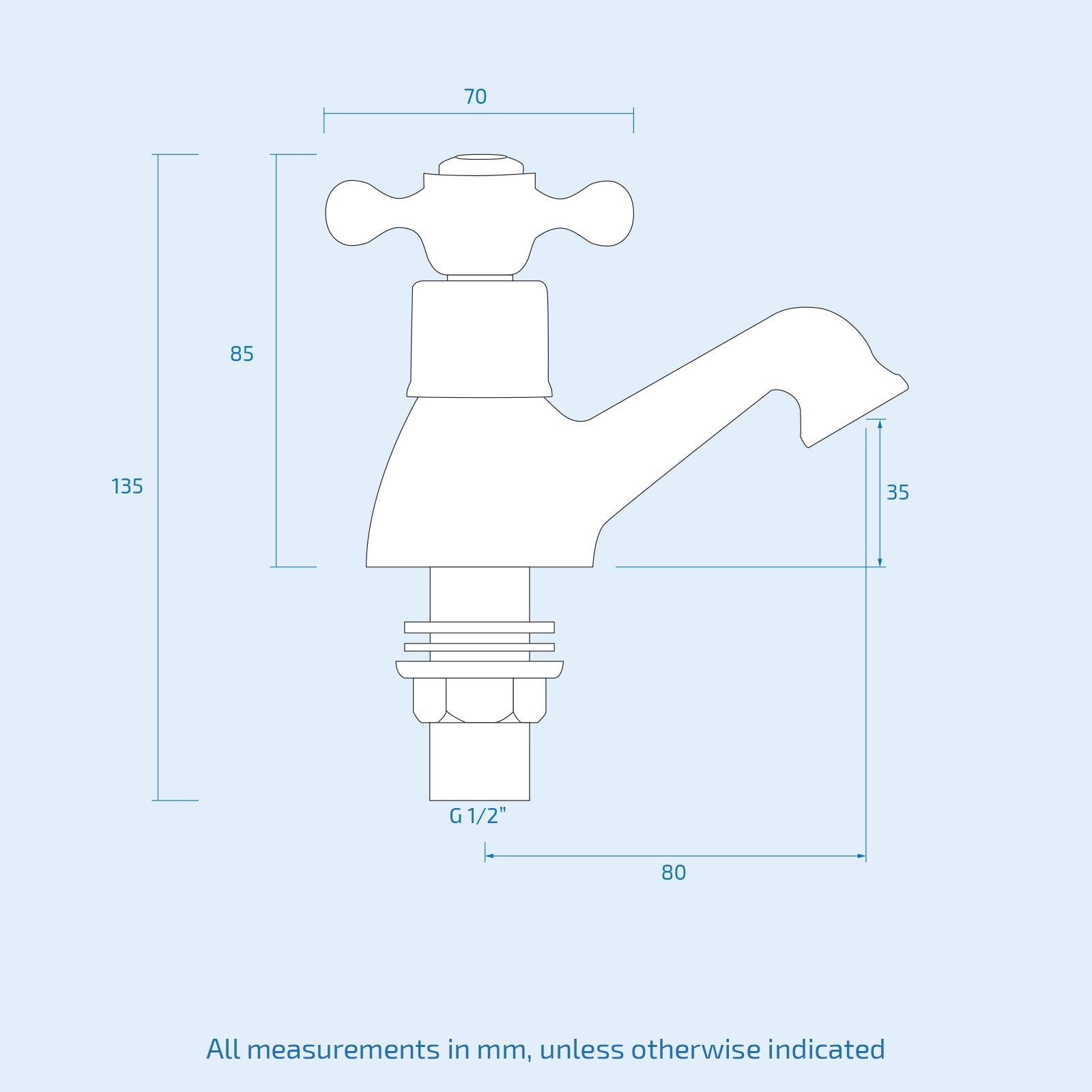 Stafford Victorian Set Of Hot & Cold Basin Taps And Bath Shower Mixer Tap With Handheld Kit