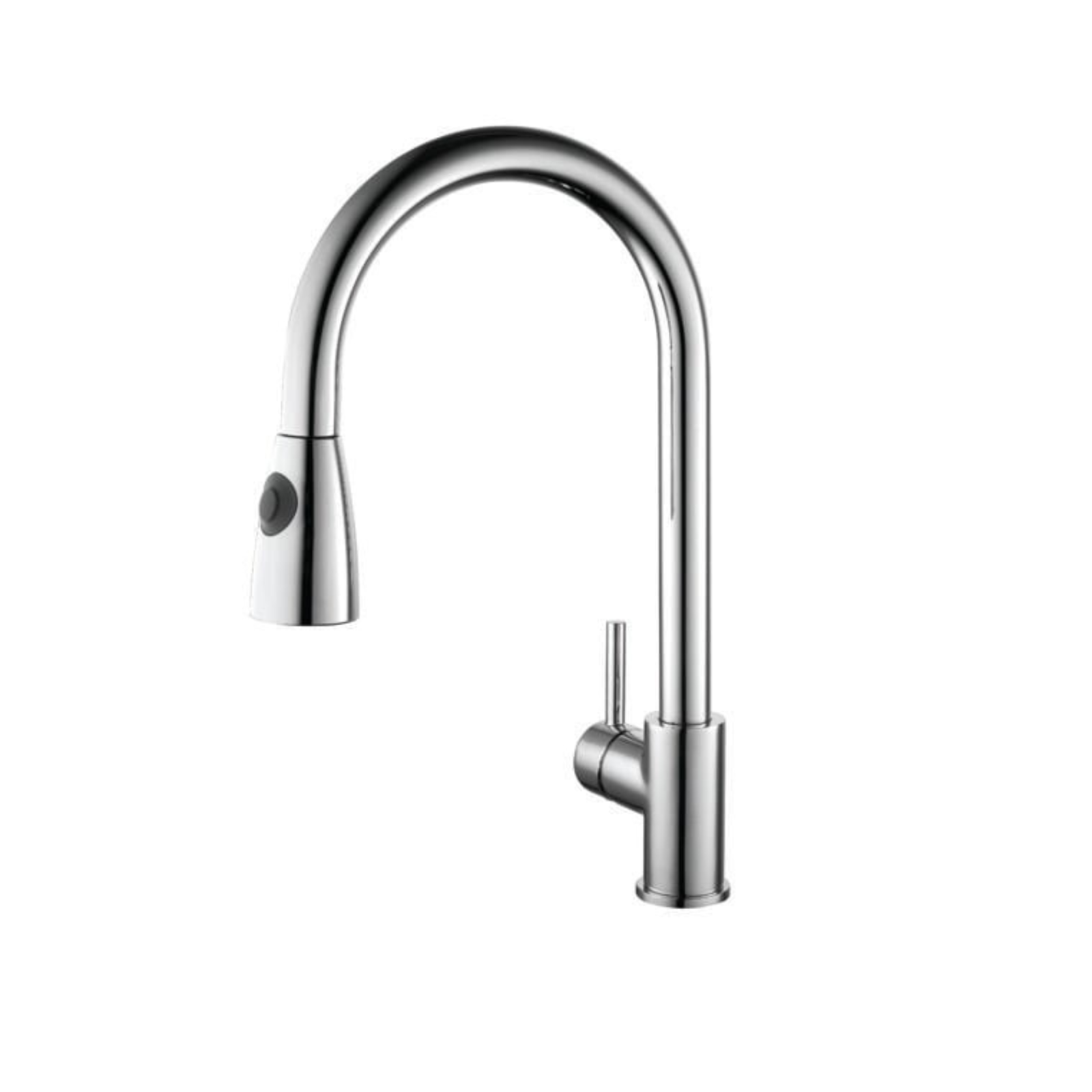 Kartell KST003 Chrome Pull Out Deck Mounted Kitchen Tap