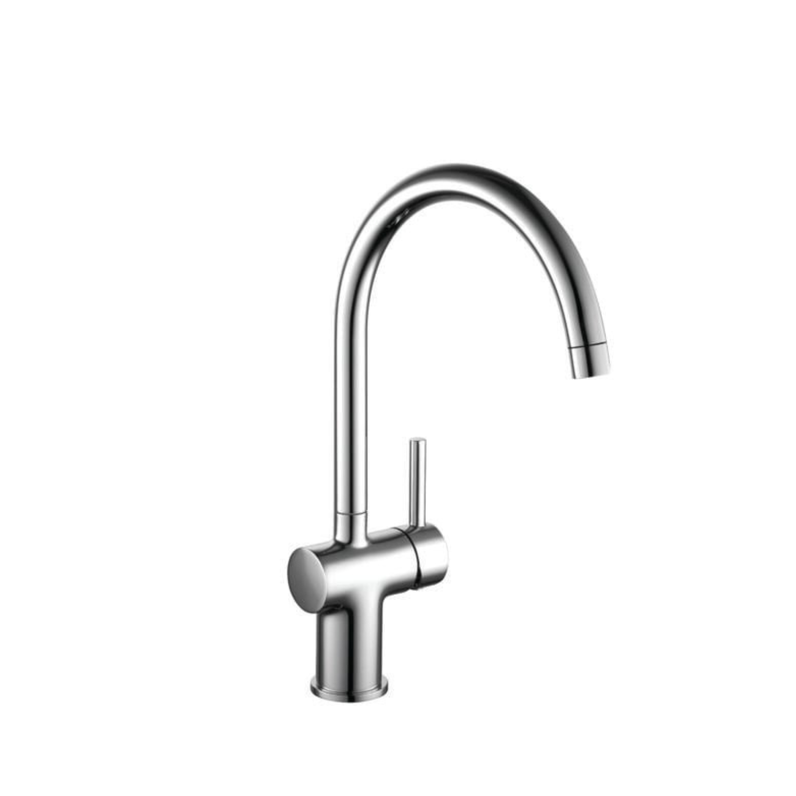 Kartell KST005 PLAN Chrome Deck Mounted Mono Kitchen Sink Mixer Tap