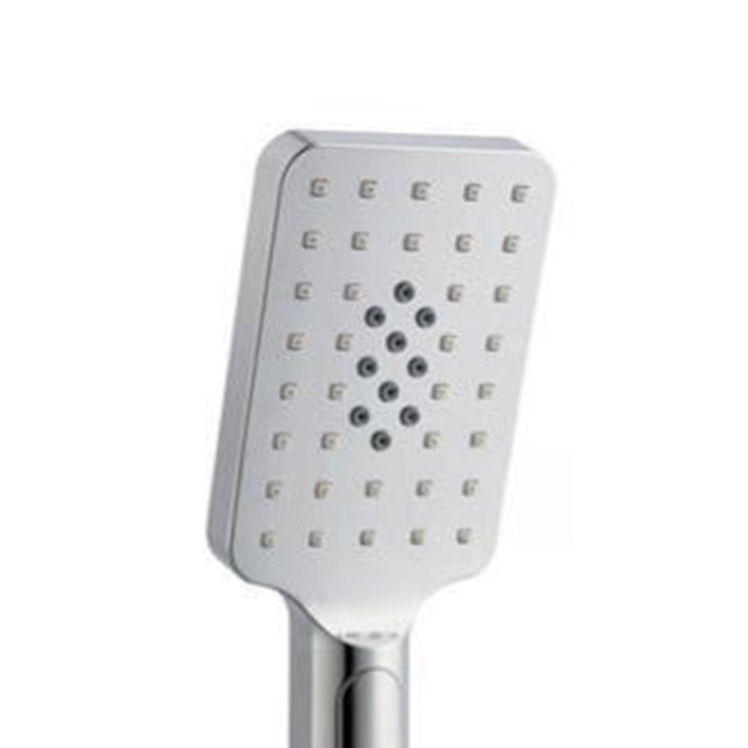 Luxury Square Universal Multi Function Chrome Handset Bathroom Handheld