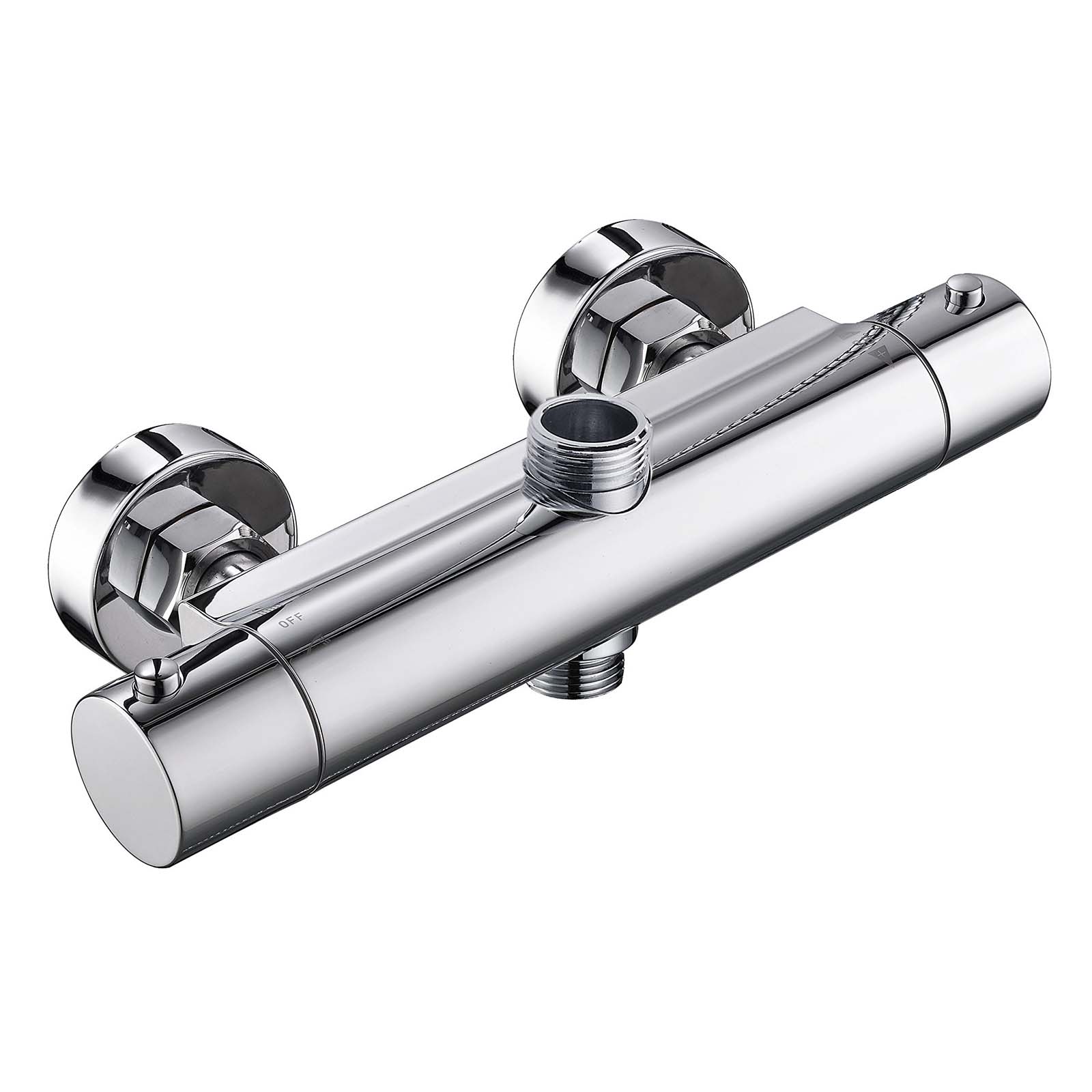 Thermostatic Riser Rail Shower Mixer Chrome