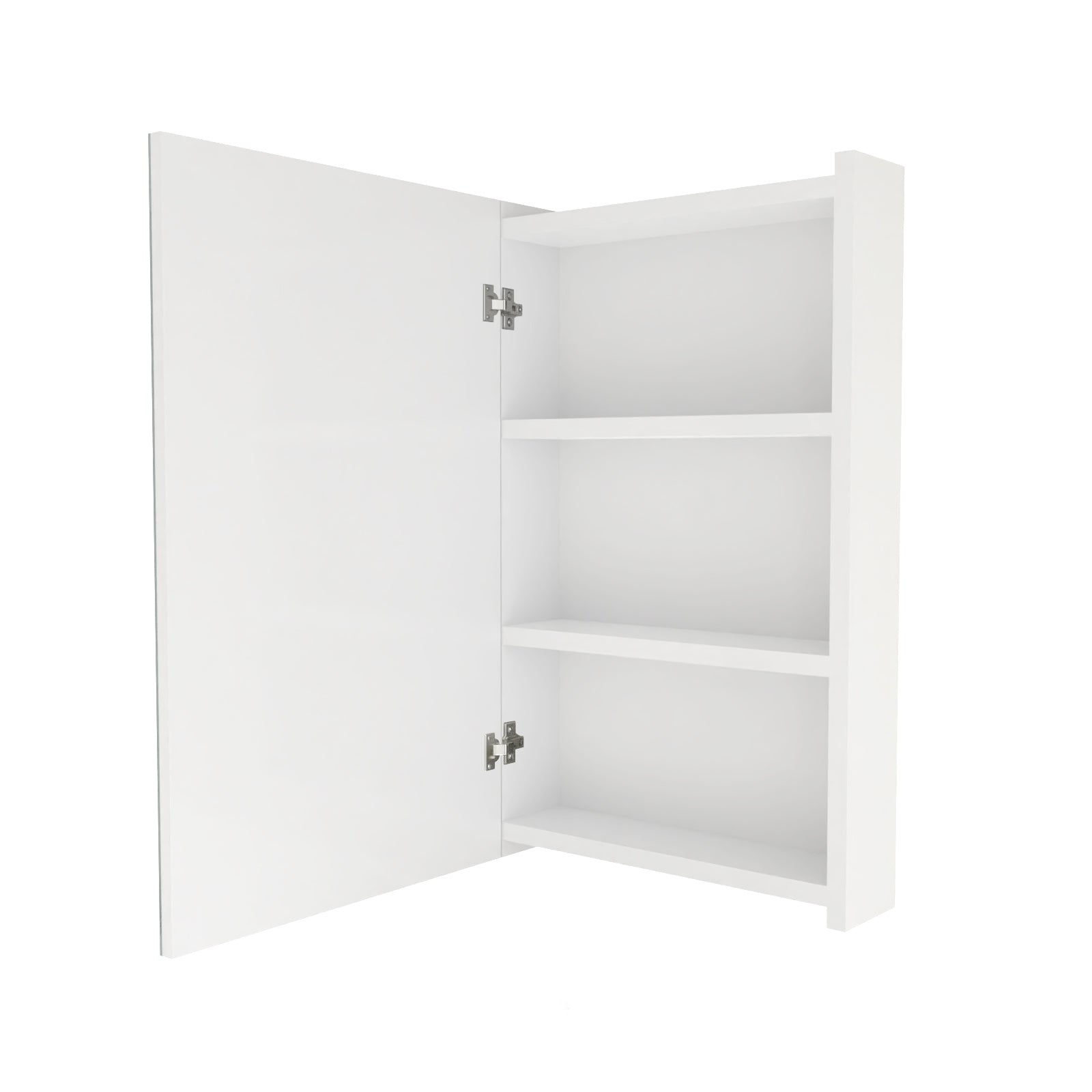 Bathroom Mirror Cabinet With Shelf Storage 400mm Cupboard Vertically