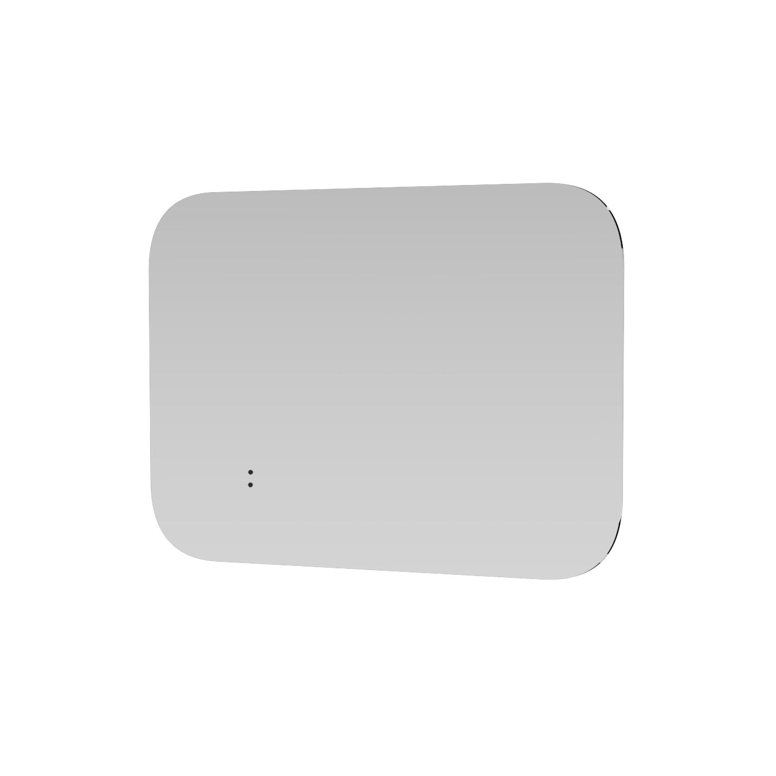 Motion Sensor Bathroom LED Mirror Rectangular Round Edge Shaver Socket Demister 600 x 800mm