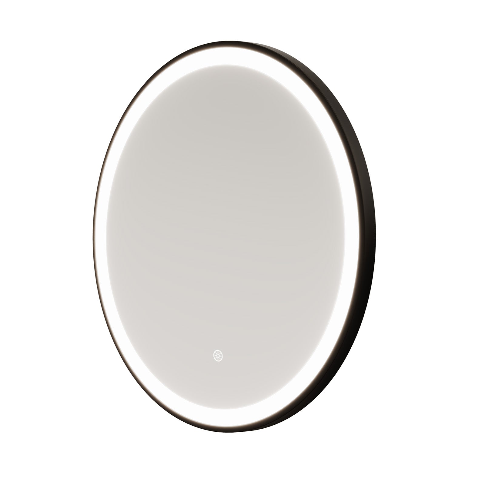 Kilsby Bathroom LED Mirror Demister Touch Sensor Lights Anti-fog Matte Black