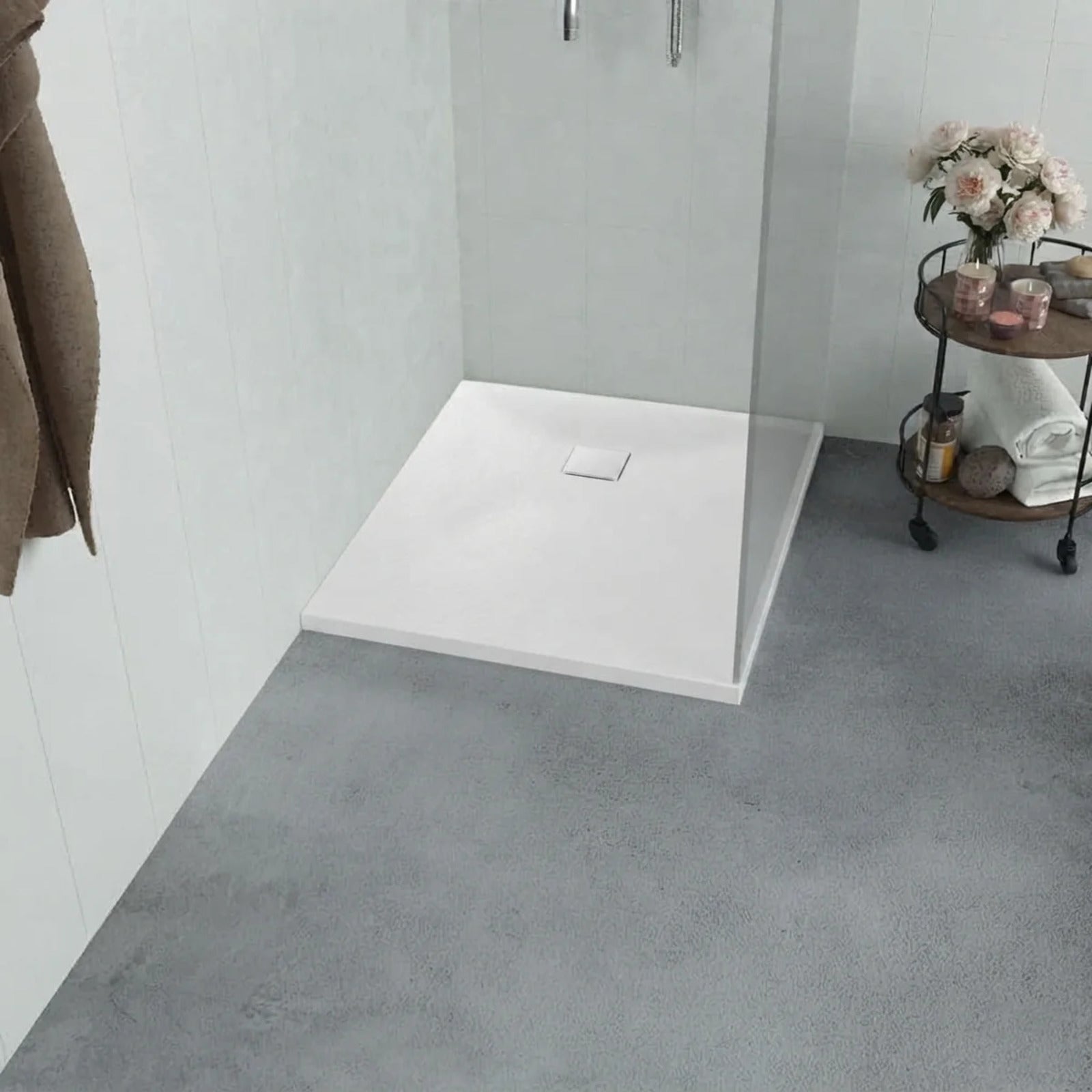700x700m shower tray image # Options_700 x 700 mm