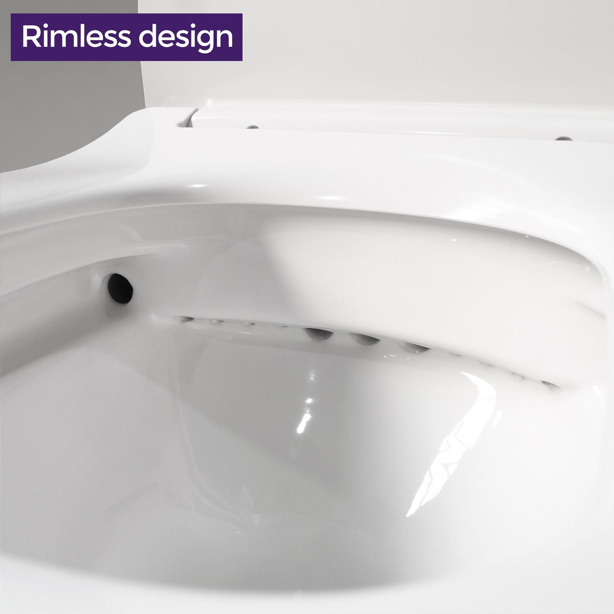 Norman Square Cloakroom Close Coupled WC Toilet