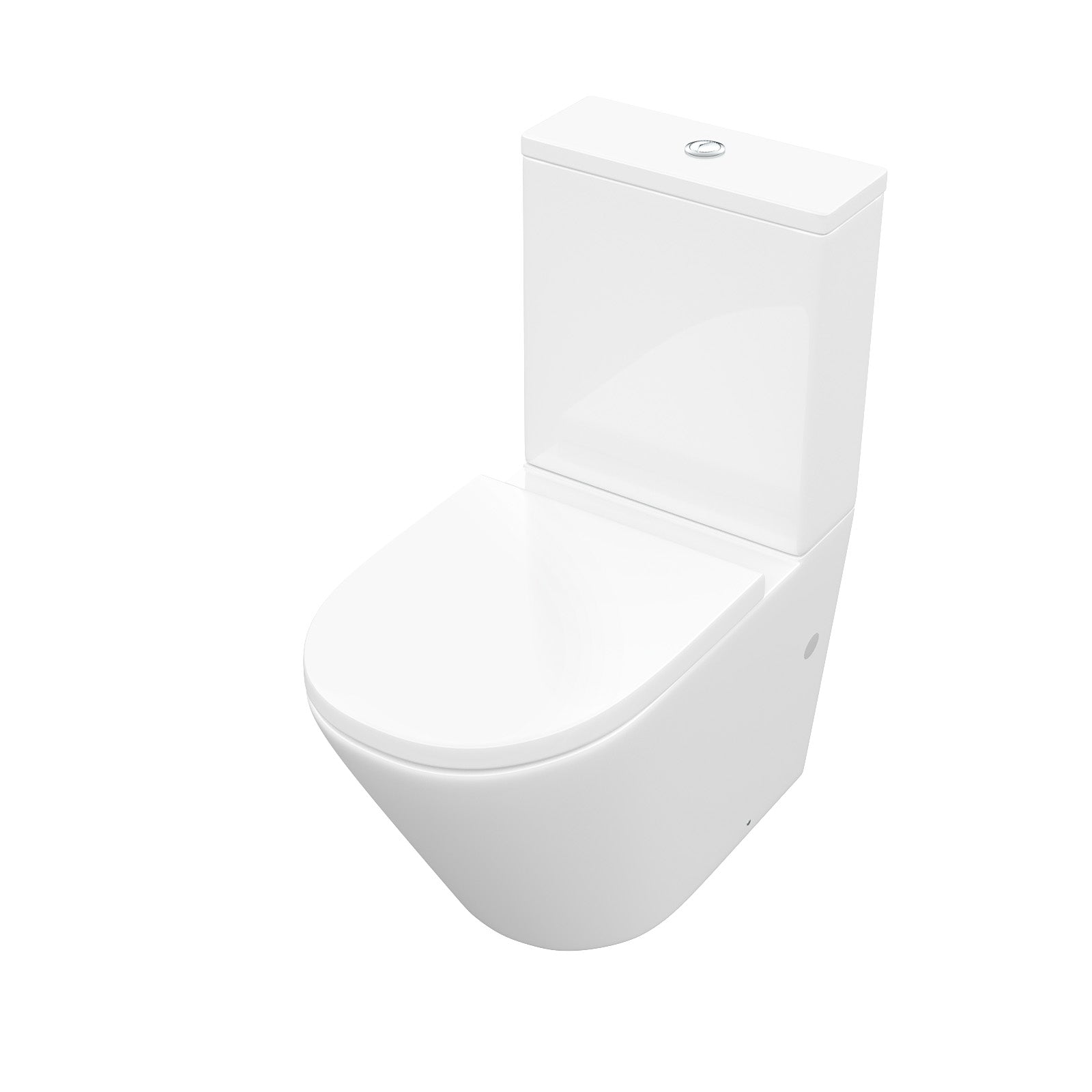 Gordonia Cloakroom Rimless Close Coupled WC Toilet
