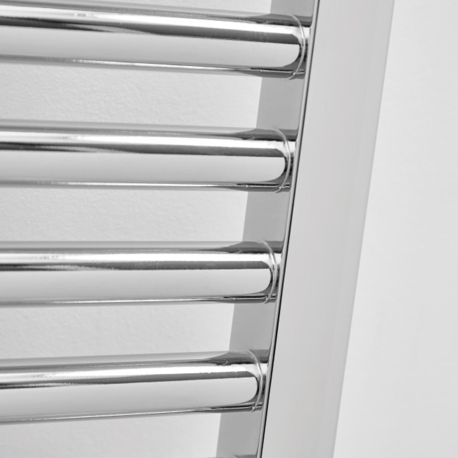 Chrome Straight Bathroom Modern Towel Radiator 1200 x 500 mm