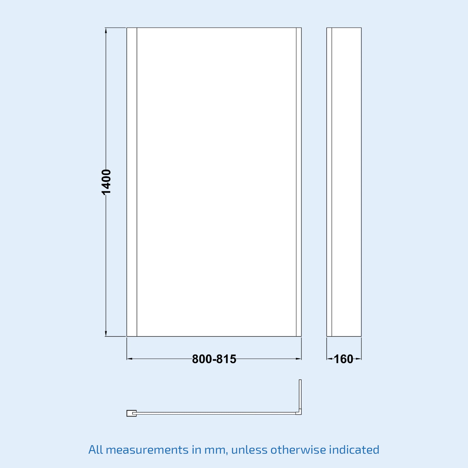 Bretford 1005mm White RH Basin Cabinet WC Unit L-Shaped Bath BTW Toilet & Panel Screen