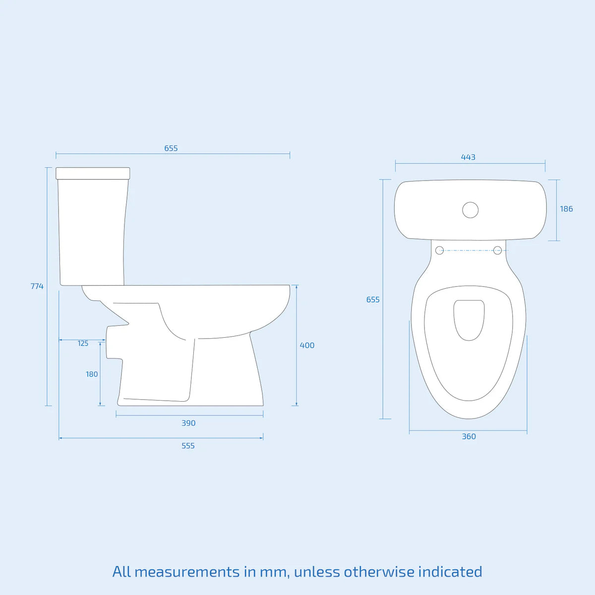 Nanuya Cloakroom Basin Sink Vanity Unit and Close Coupled Toilet WC Pan Cistern