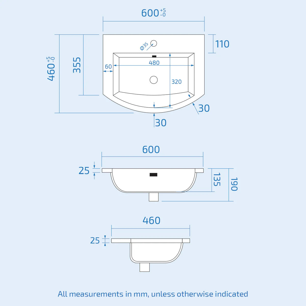 Matte Grey 600mm Freestanding Basin Vanity Unit & Wall Bathroom Storage Cabinet