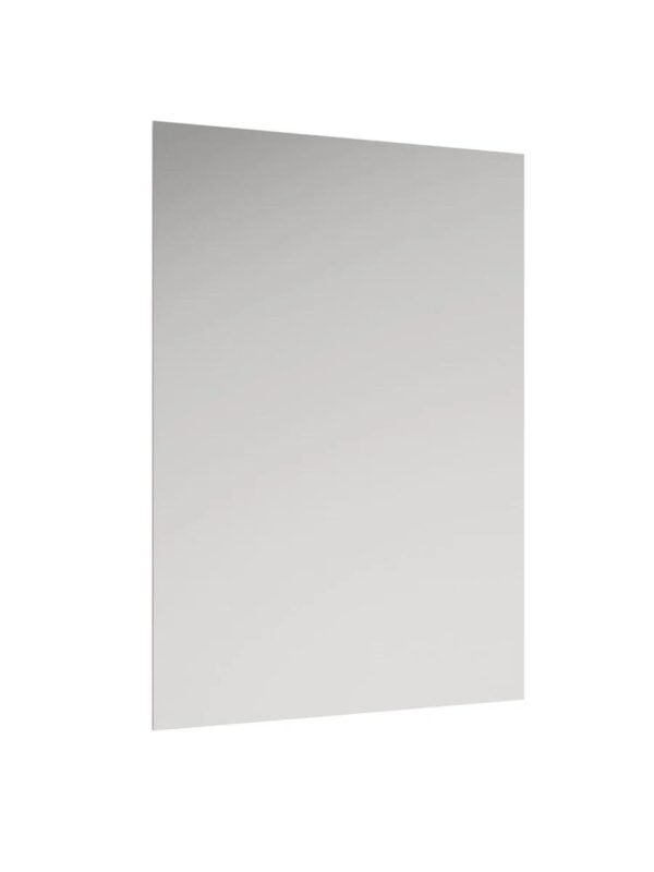 Kartell Piazza 600mm W x 800mm H Rectangle Chrome Frameless Mirror Wall Mounted - PI6080