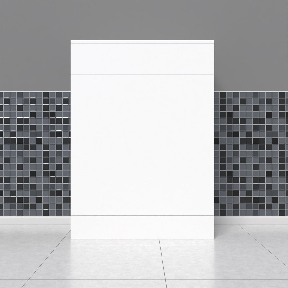 Astley Bathroom Freestanding Back To Wall WC Unit W500mm White