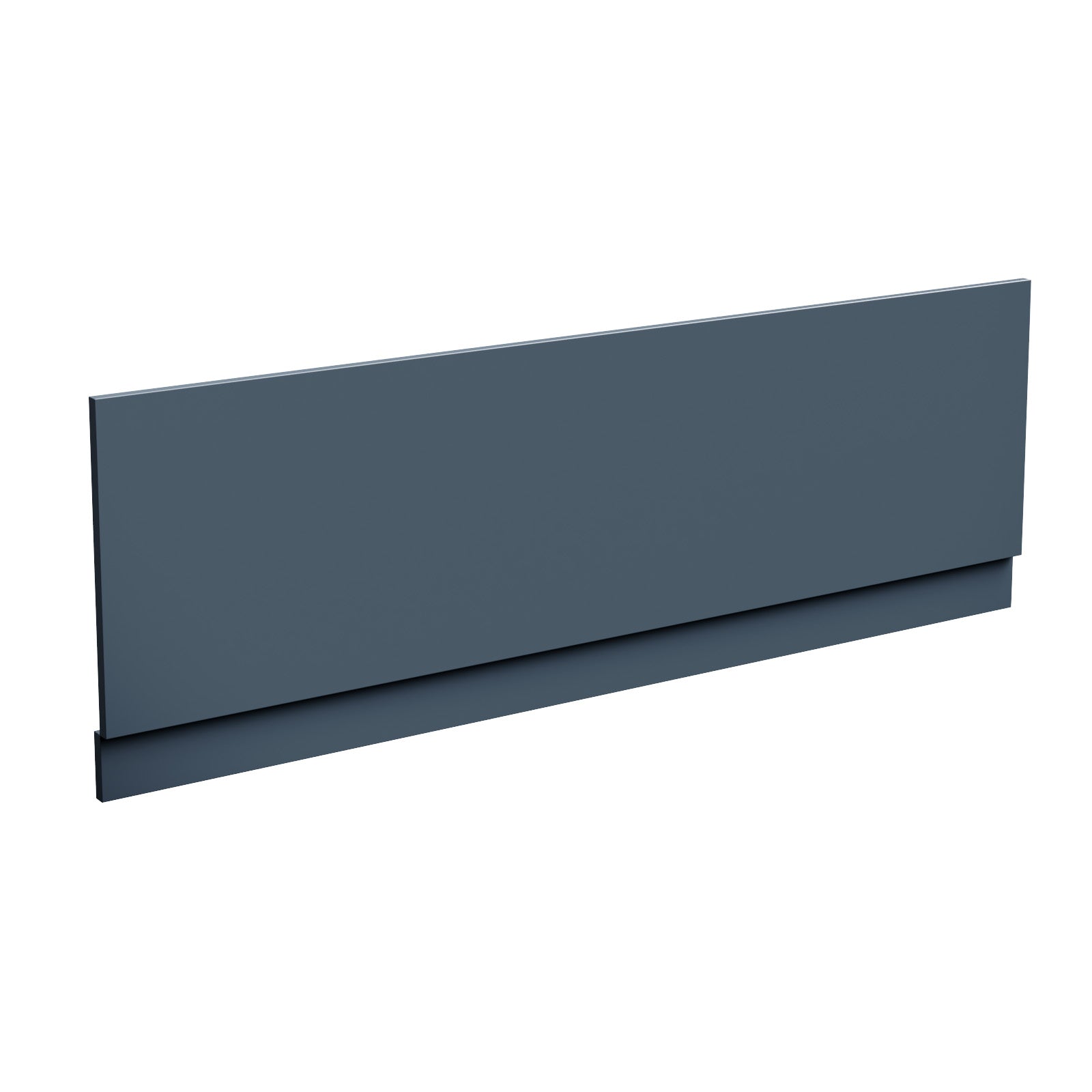 Modern 1700 mm Anthracite Front Side Bath Panel Durable PVC + Plinth Gorge