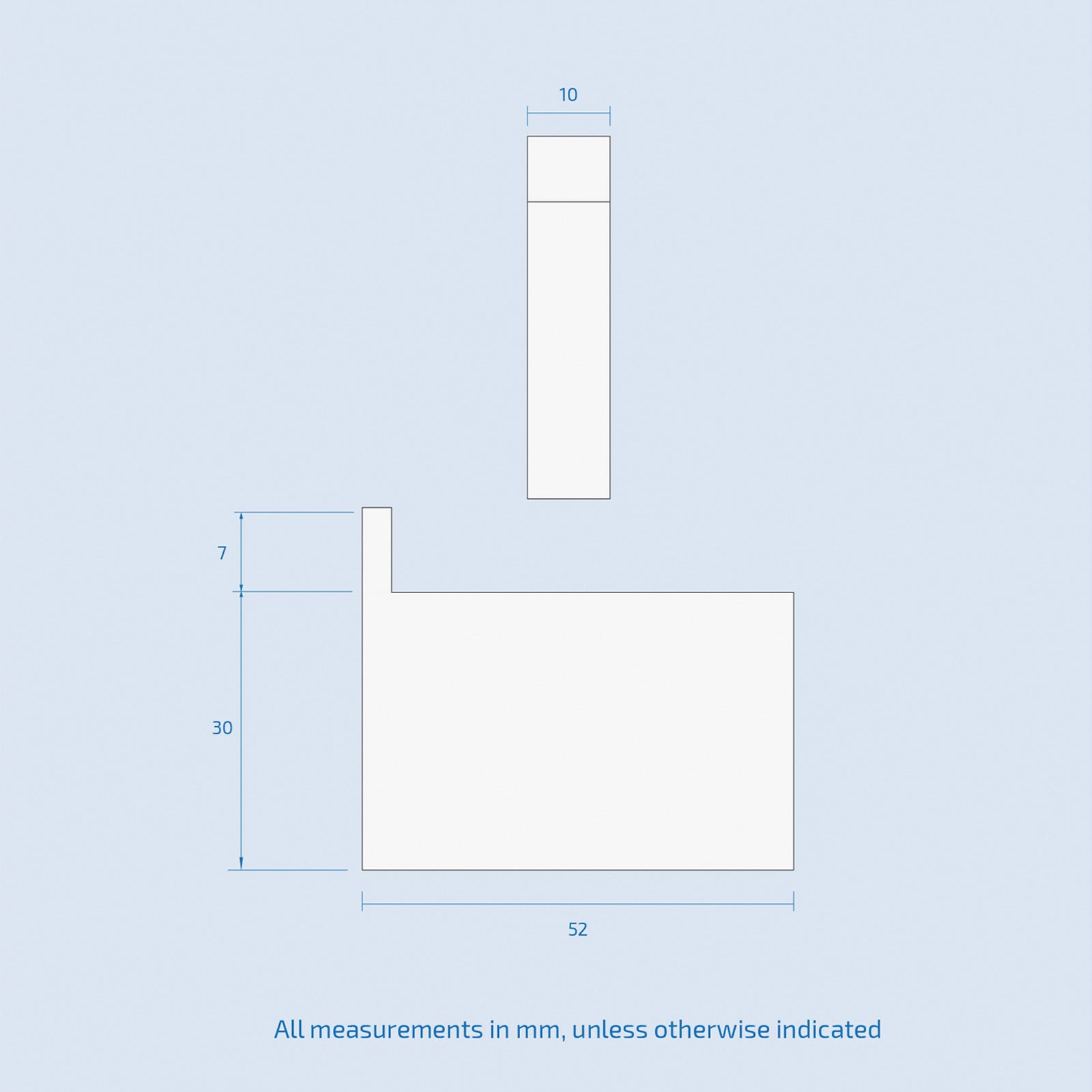 Modern Wall Mounted Brass Robe Hook Gold