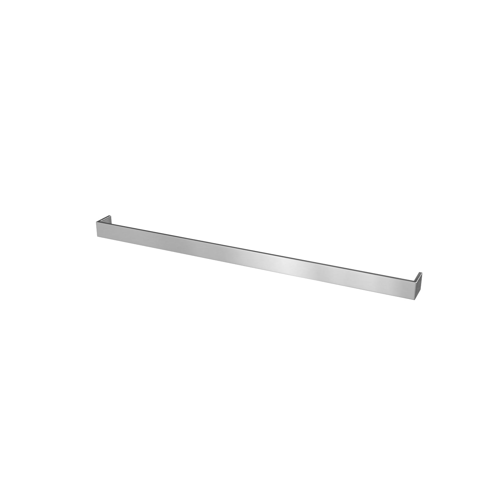 Chrome Single Square Towel Bar Rail Holder