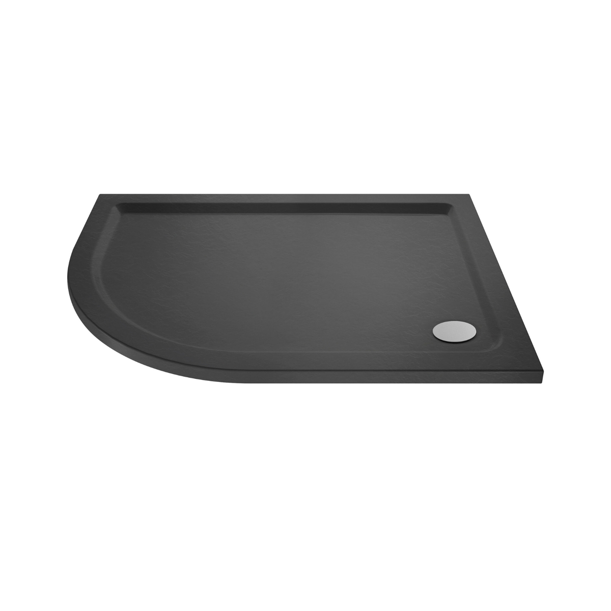 offset shower tray slate grey image # Options_900 x 760 mm