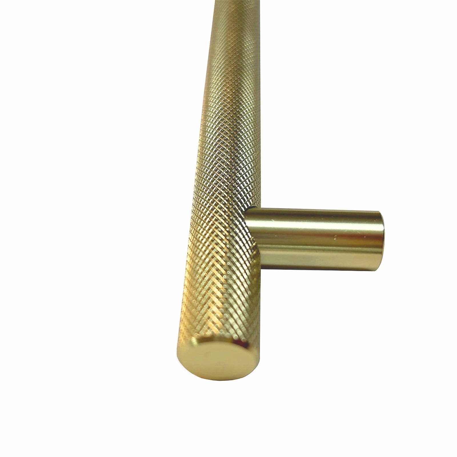 Brushed Brass 380mm Handles For Vanity Drawer With Fixing