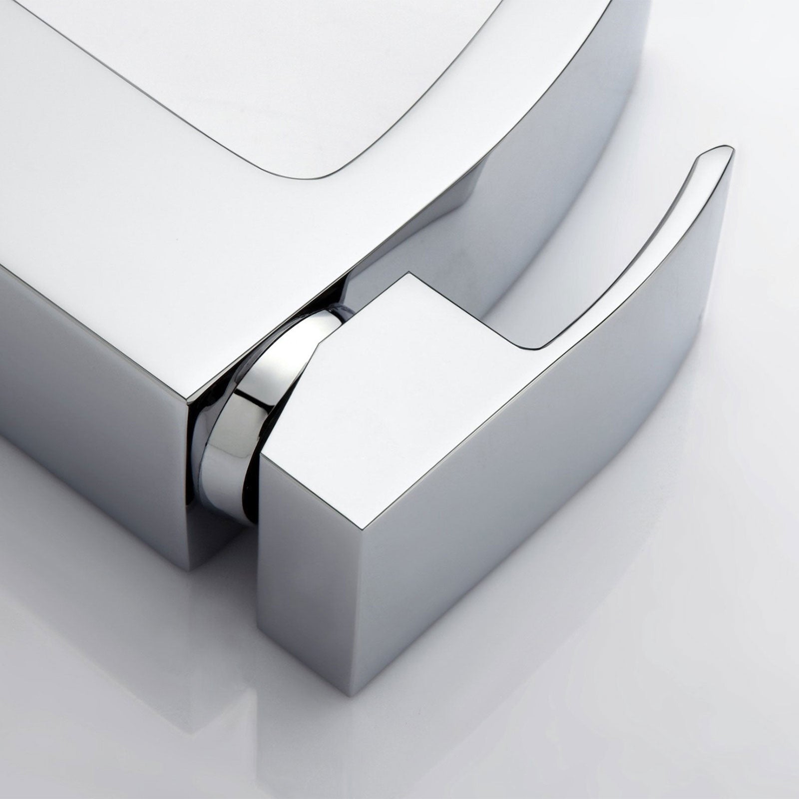 Chrome Bathroom Waterfall Bath Filler & Basin Mixer Tap Set