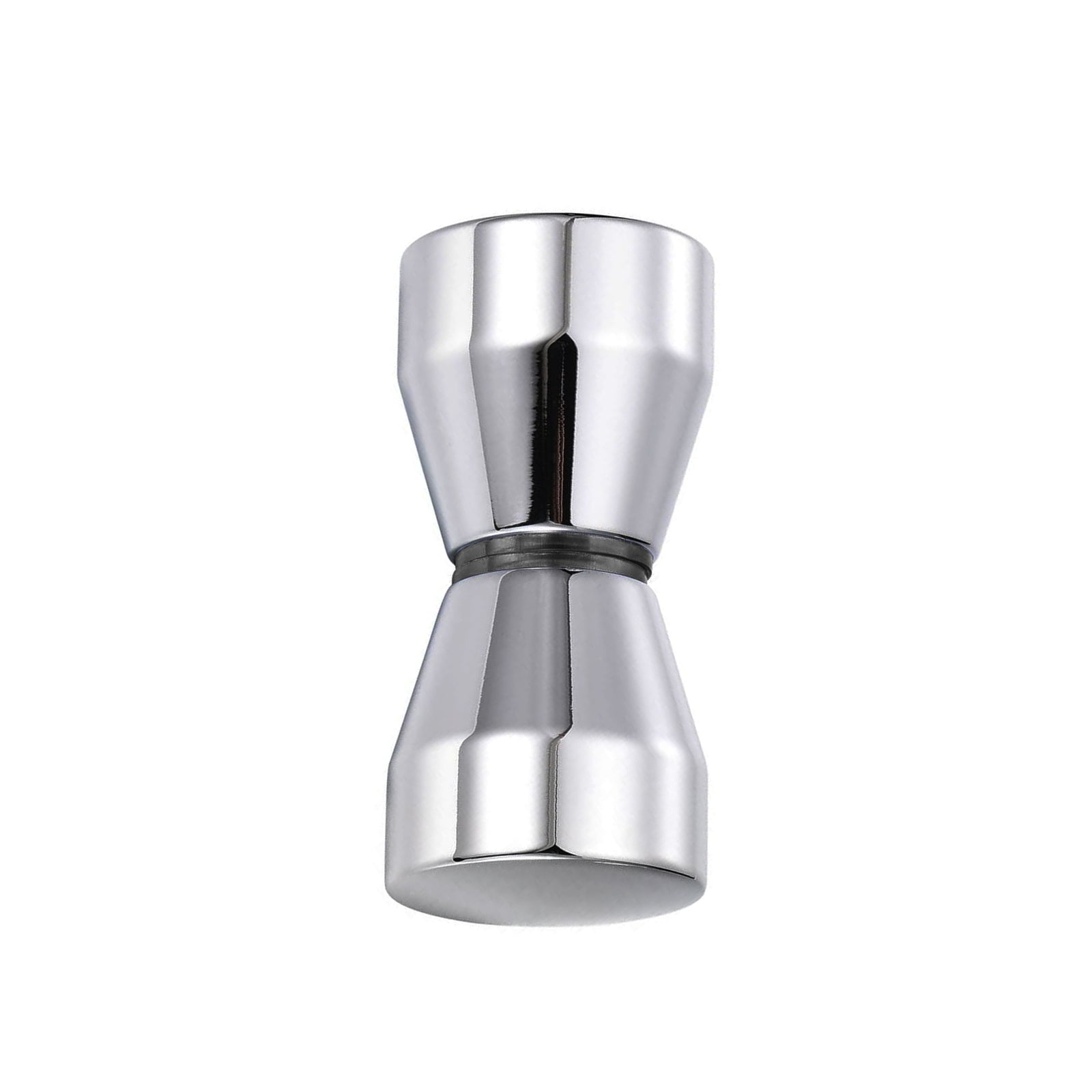 Cone Chrome Aluminium Shower Door Knob Handle