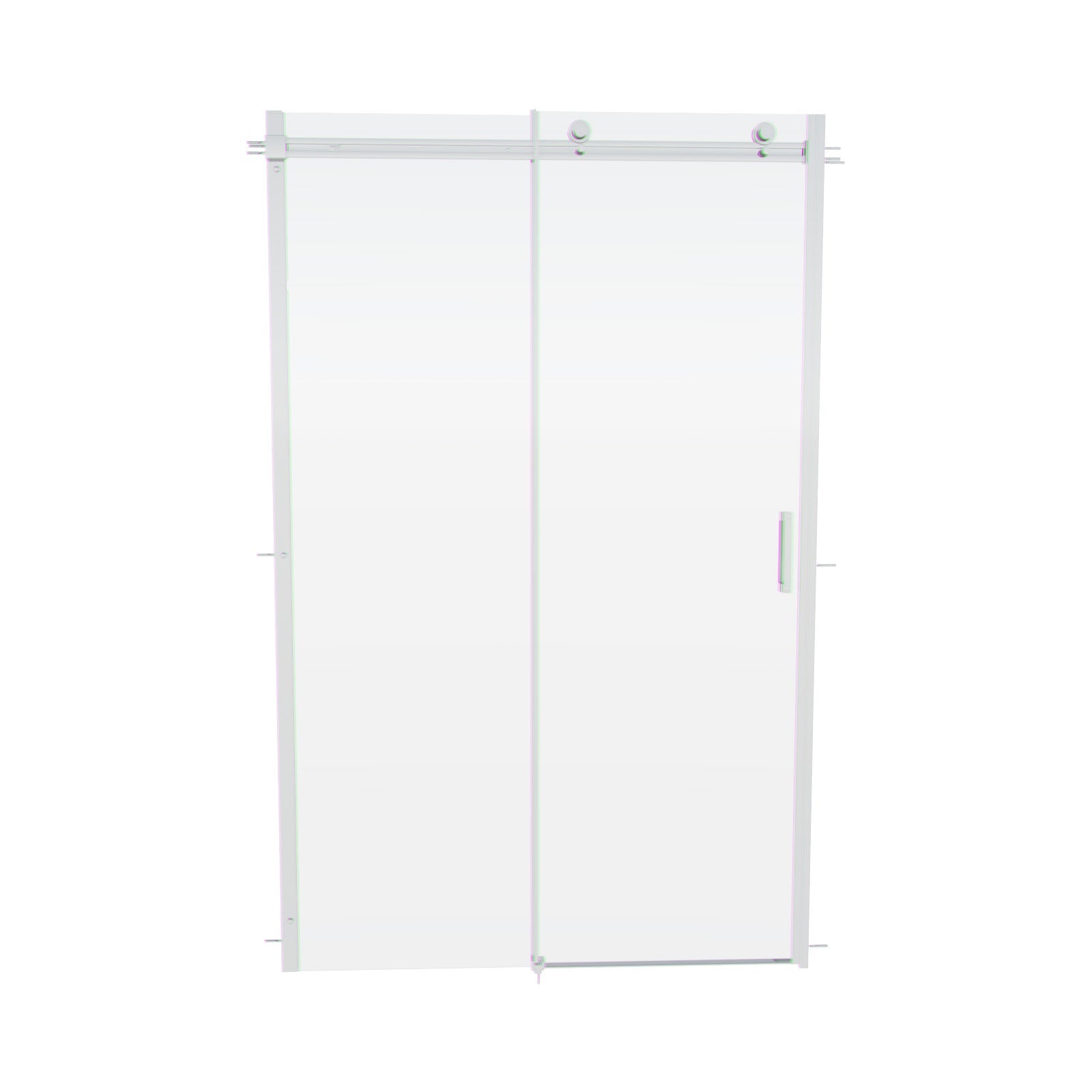 Shower enclosure door image front view