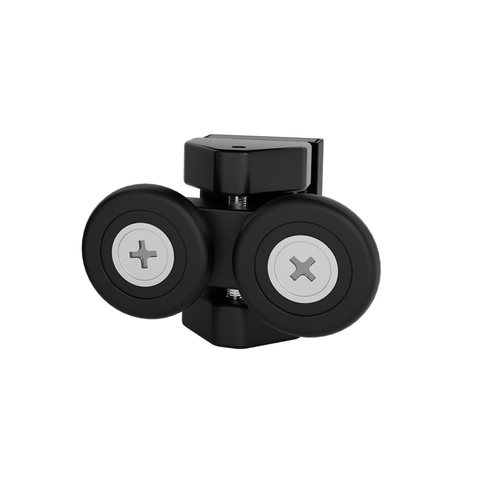 8 Shower Door Wheels 23mm Black 4 upper and bottom Roll Runners