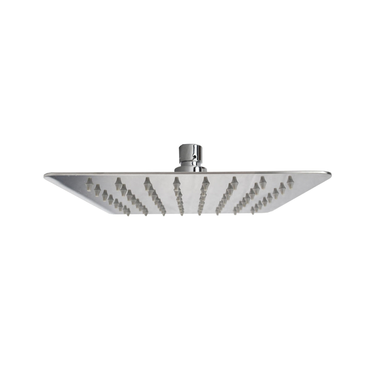 Bathroom 2 Dial 2 Way Square Concealed Thermostatic Valve - Shower Slim Head & Handset