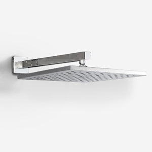 Rose Concealed Thermostatic Shower Mixer Abs Head & Power Massage Jet Set