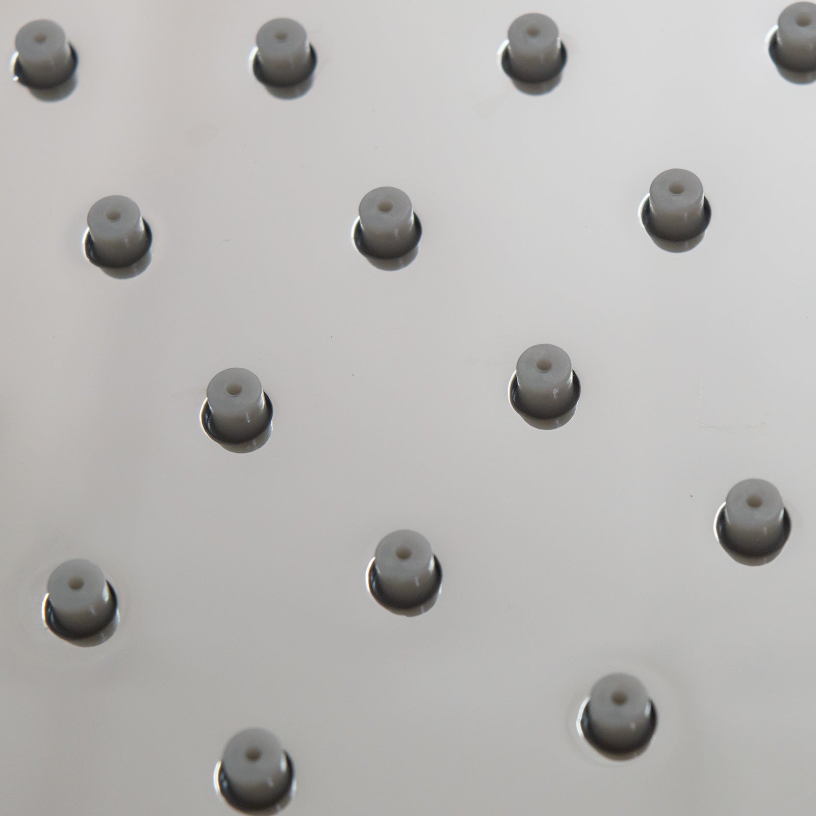 Bathroom Fixed Chrome Rainfall Shower Round Head With Rubber Nozzles 250mm