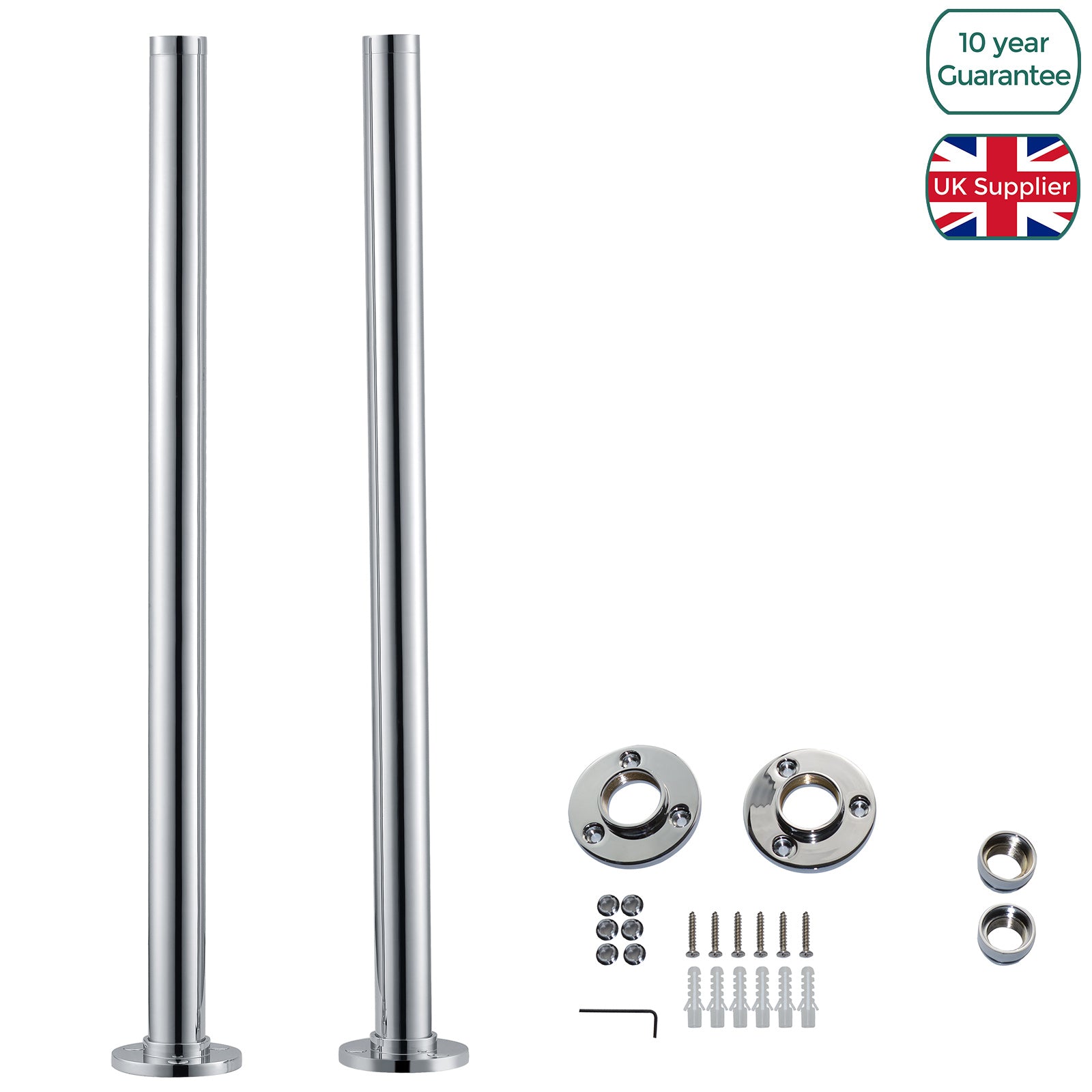 Imperior Traditional Design Freestanding Bath Shower Mixer Tap With Handheld Kit