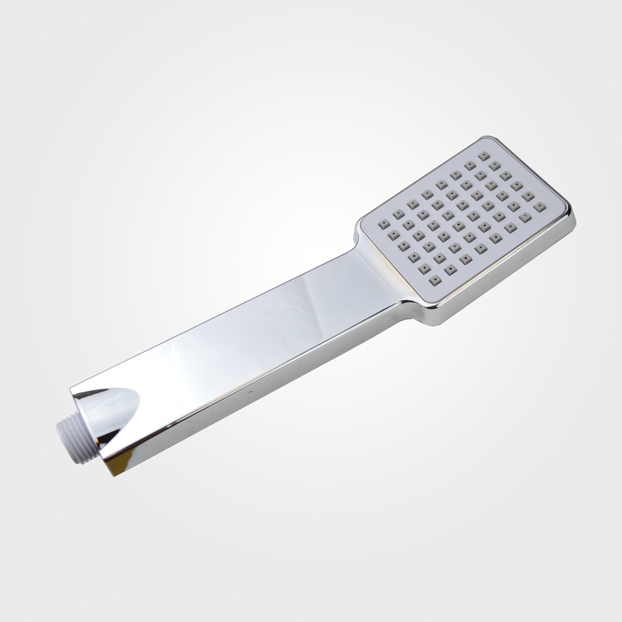 Square Chrome Plated Slider Rail Kit - Single Mode Handset