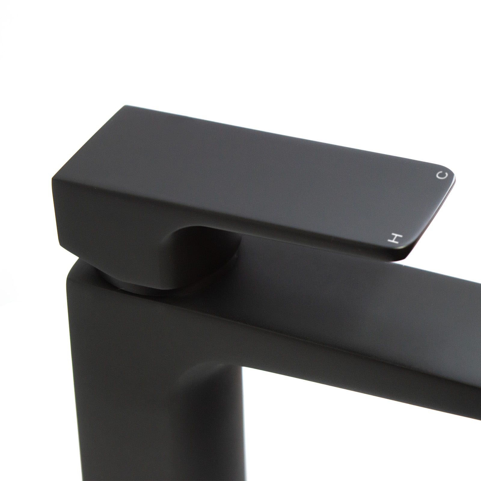 Astra Contemporary Matte Black Basin Mono Mixer Tap