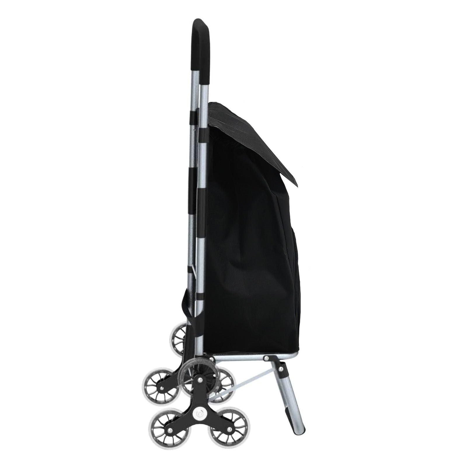 Aluminium Lightweight Shopping Grocery Trolley with Stair Climbing Wheels