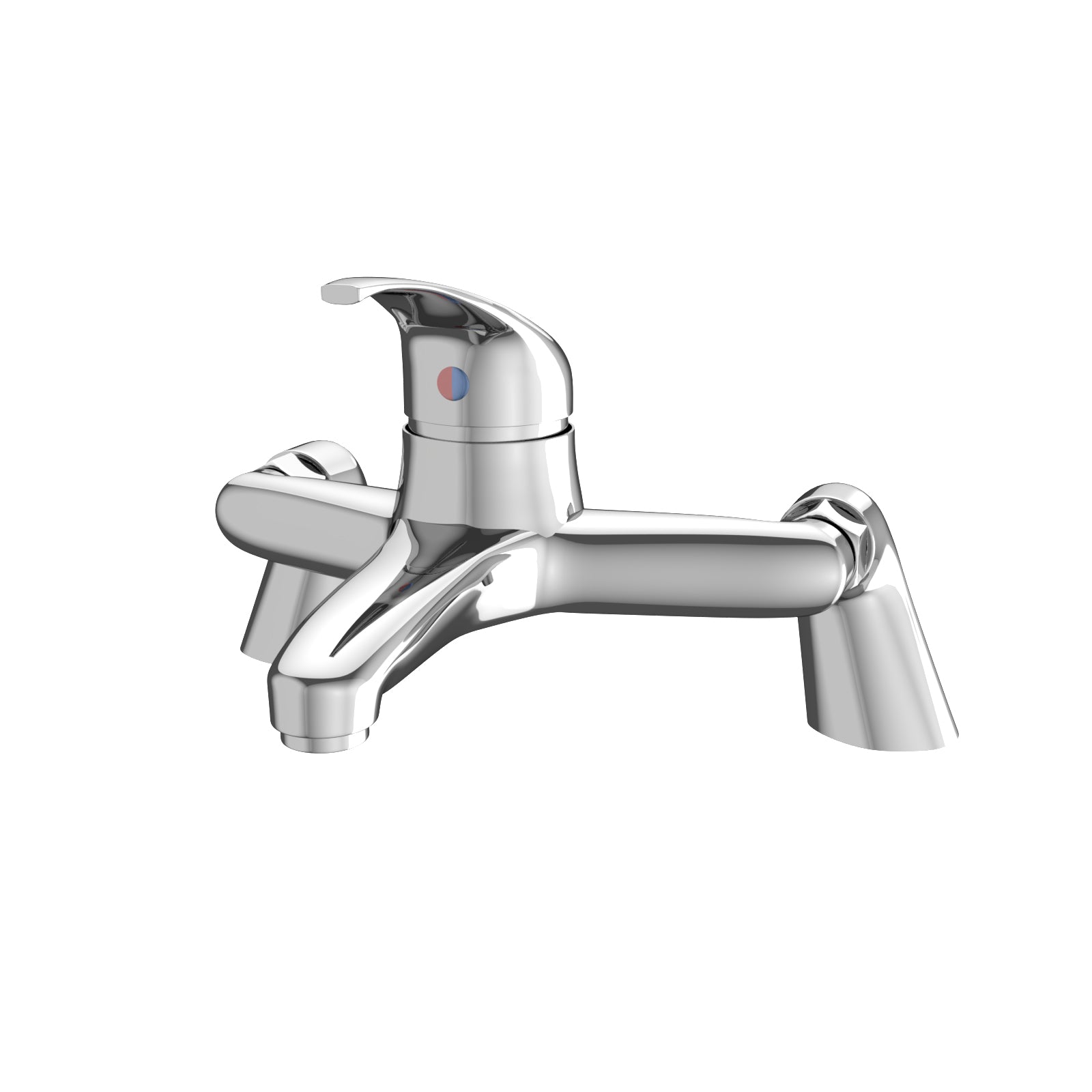 Ellen Bath Suite 1700mm Bathtub, 550mm White Basin Vanity & Close Coupled Toilet