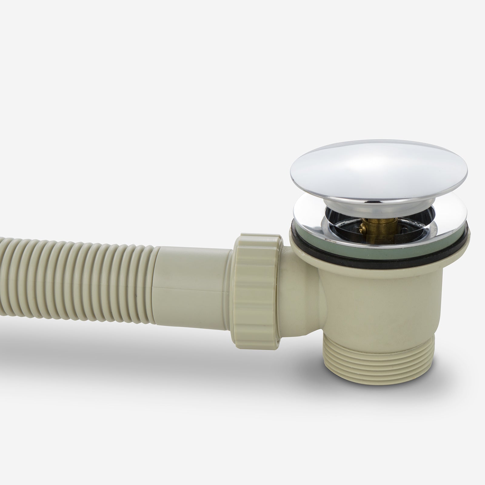 Teslie Round Concealed Thermostatic Shower Mixer Set - Handset & Bath Filler