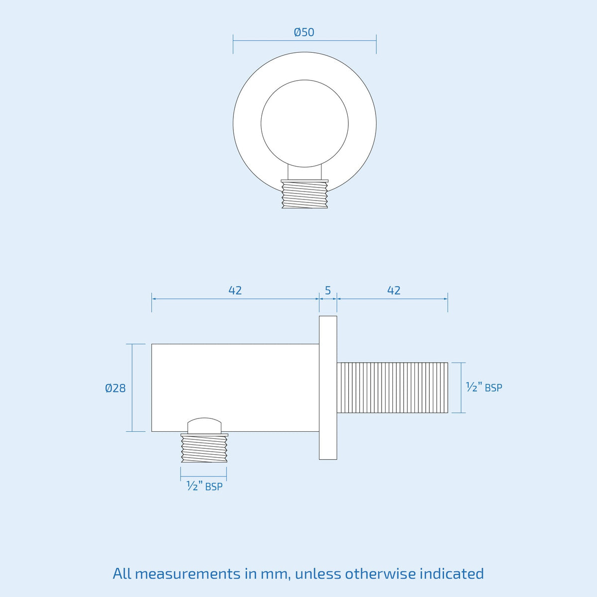Violet 2 Dial 2 Way Thermostatic Mixer, 200mm Rainfall Shower Head, Slider Rail & Handset Matte Black