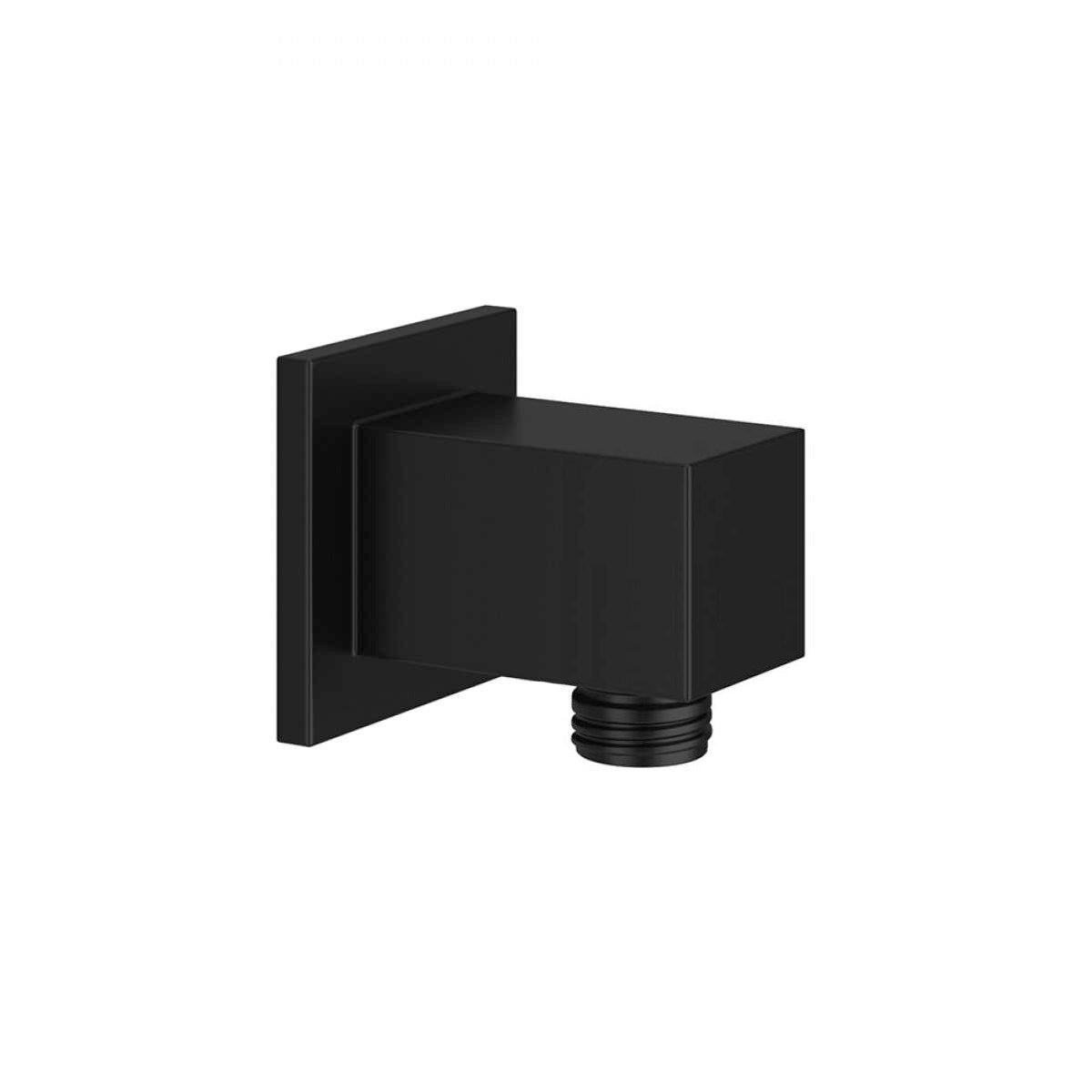 Temel Matt Black Rainfall Shower with Thermostatic Control and Hand Held Set