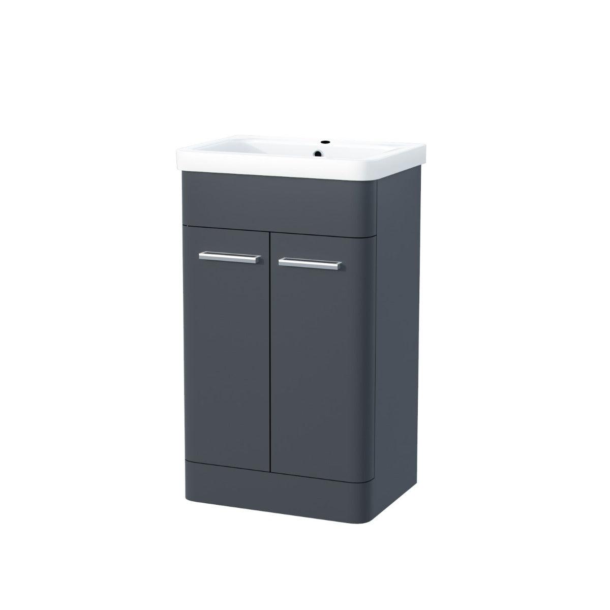 Afern 500mm Vanity Unit Cabinet and Wash Basin Anthracite