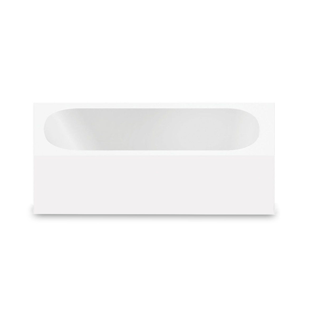 Modern White | Standard Round 1700mm x 700mm Single Ended Bath Tub With Leg Set | Bathroom Republic