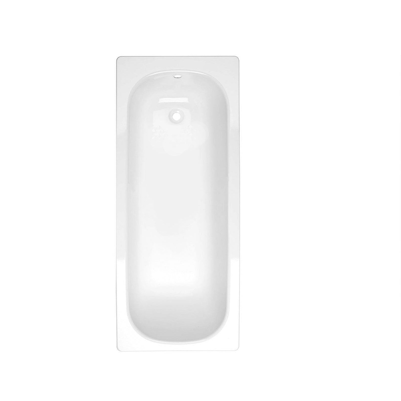 Taunton 1700mm x 700mm Standard Straight Round Bathroom Bath Tub