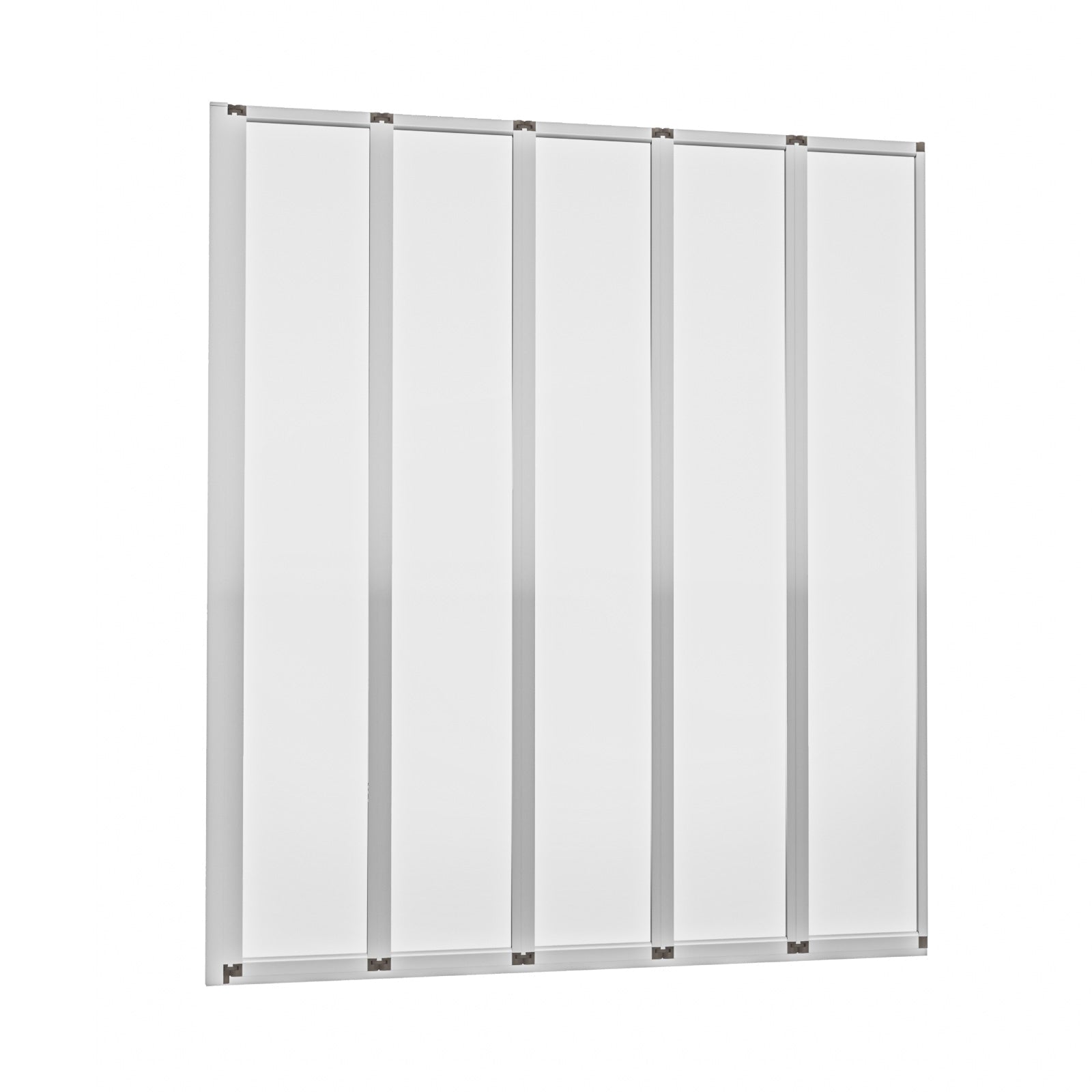 Parga 5 Fold Folding Over Bath Shower Bath Screen Collapsing Glass Door Panel