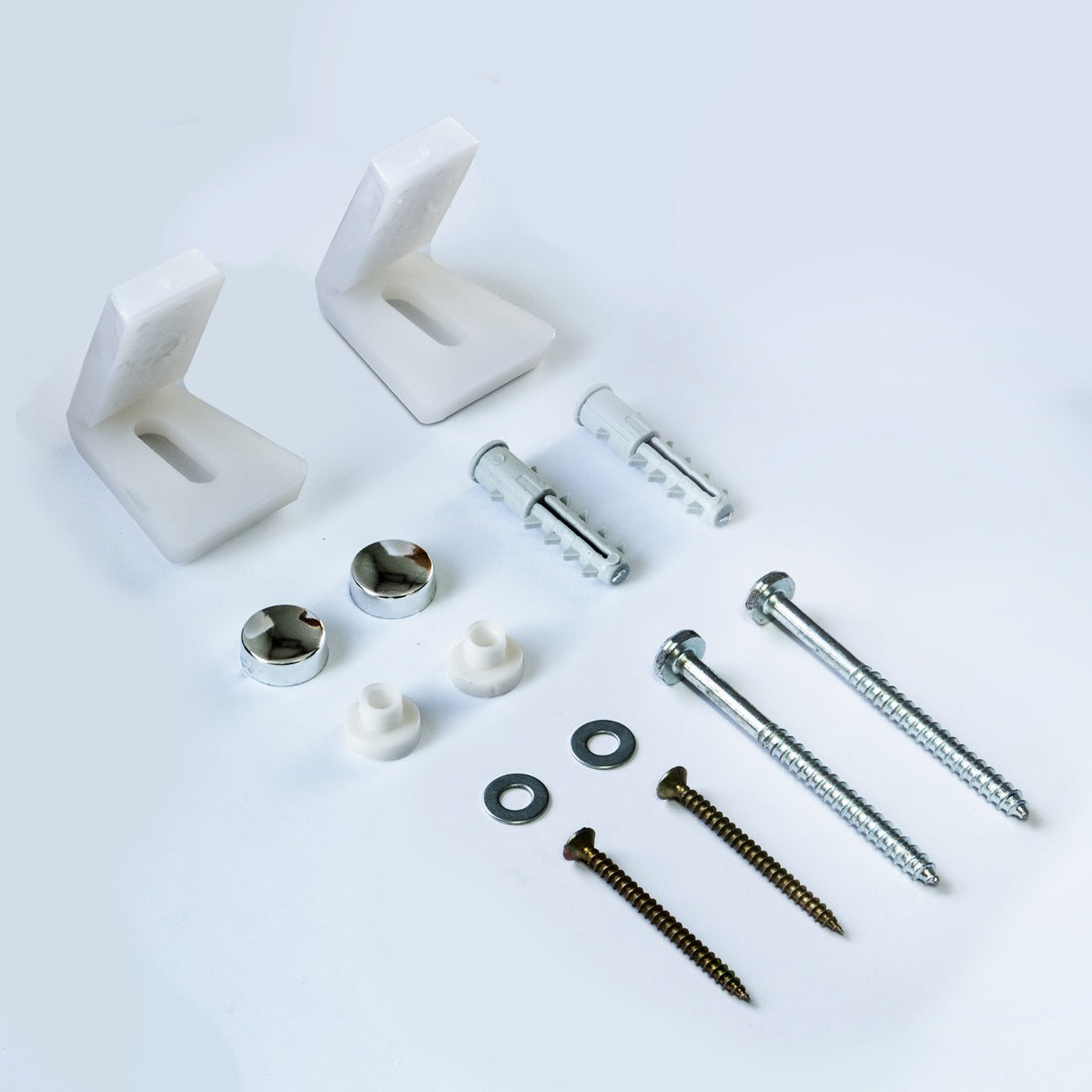 Alaska Flat Pack 900mm Vanity Basin Unit, WC Unit & Welbourne Back to Wall Toilet Grey