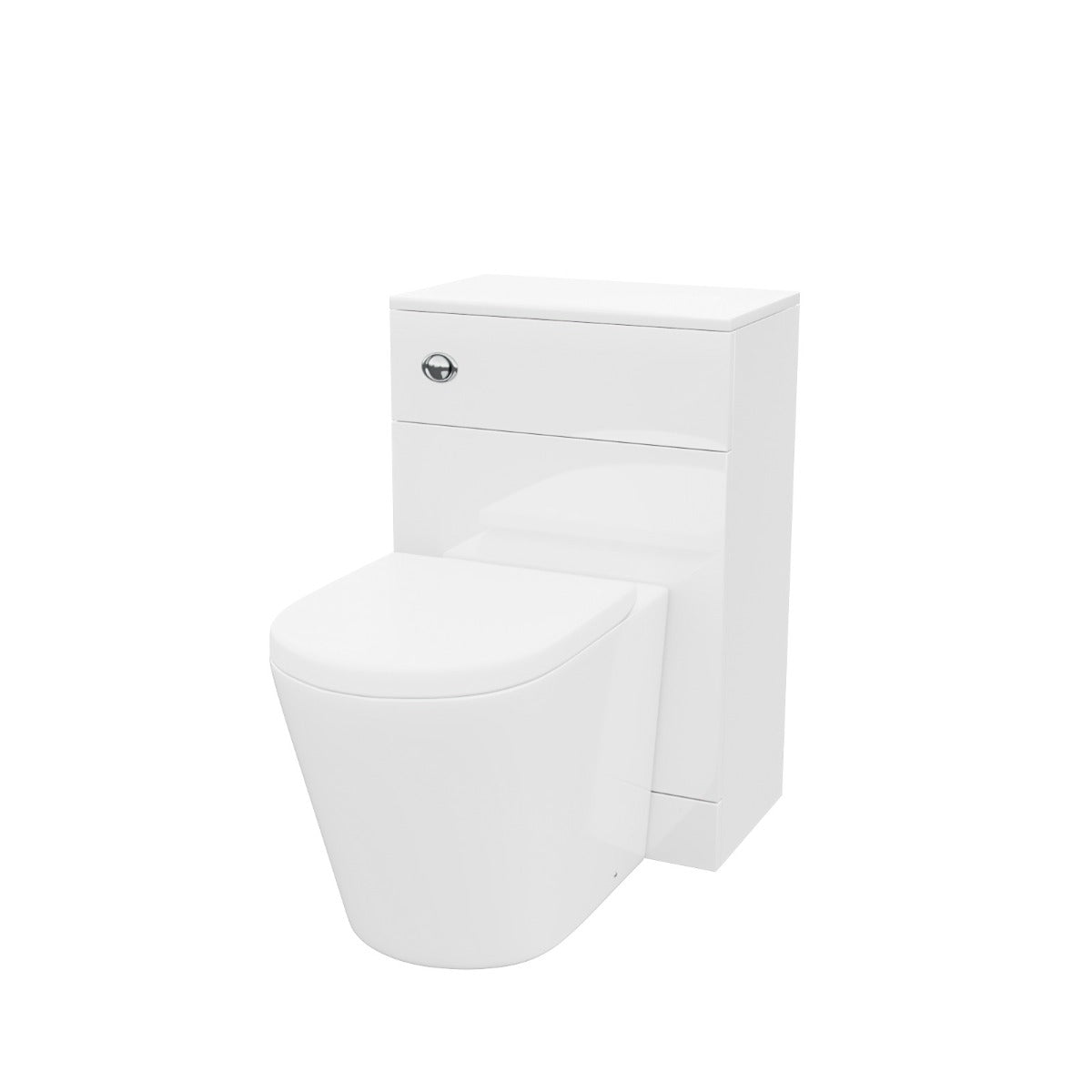 Benson 500mm WC Unit & BTW Round Toilet Pan