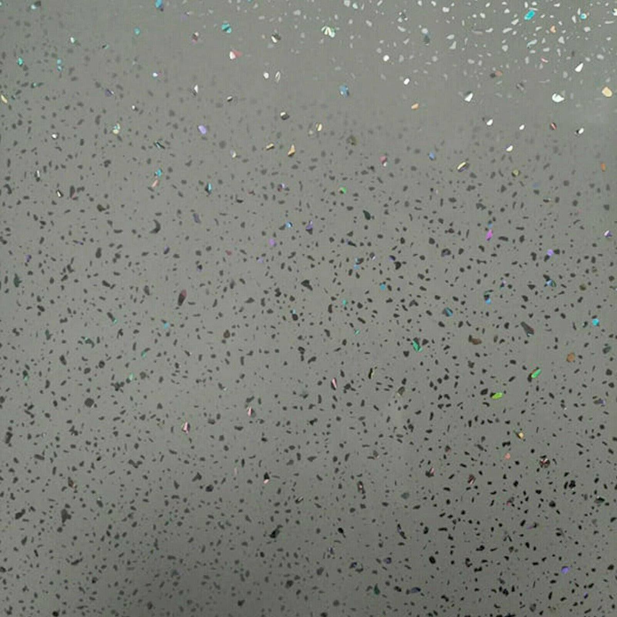 PVC Ceiling Panel/Shower Wall Panel Grey Sparkle 250mm X 2700mm X 5mm (Pack Of 4)