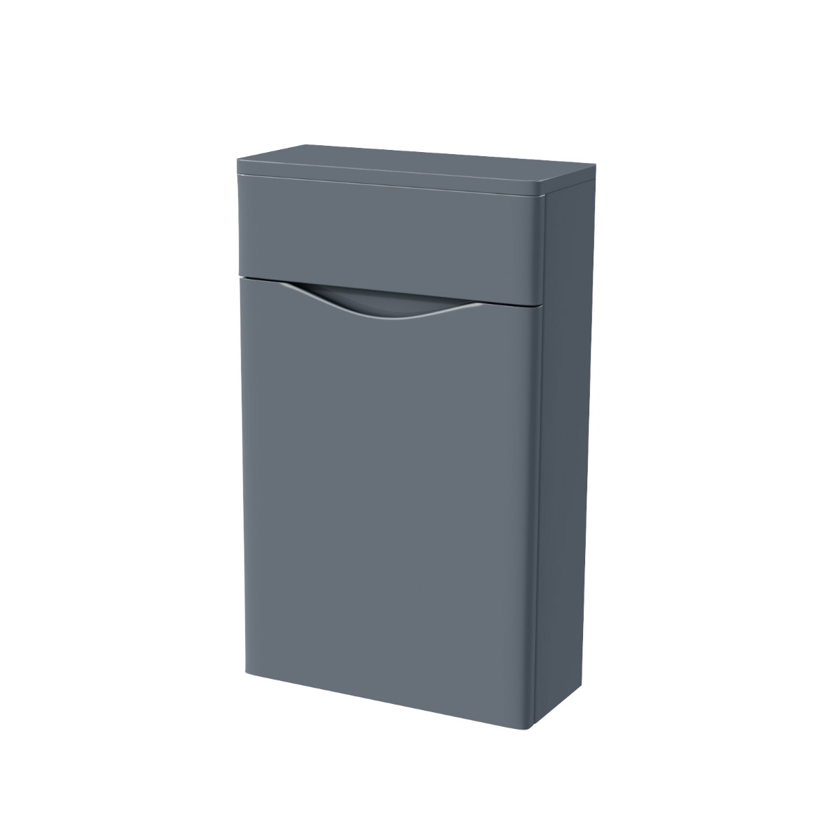 Merton 500mm Grey Modern Back To Wall WC Unit BTW Bathroom Furniture