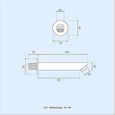 Flora 3 Way Round Concealed Thermostatic Mixer Valve Bath Filler Hand Shower