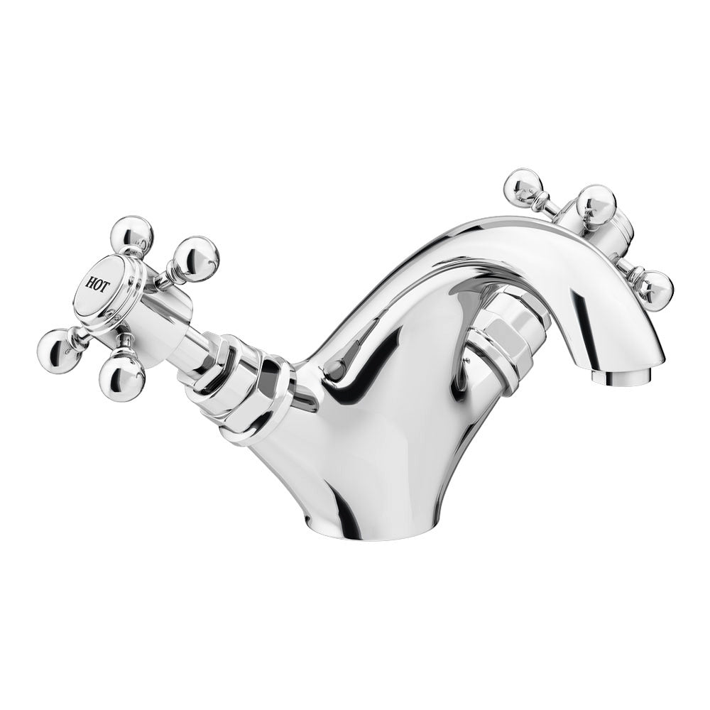 Churchill Curved Mono Mixer Basin Tap